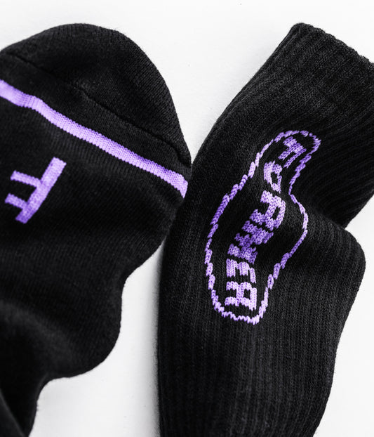 SILENCE SOCK // ALL BLACK