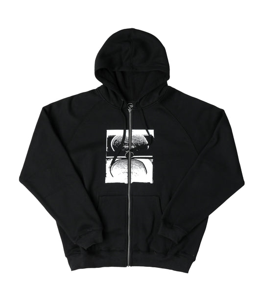 CRUX ZIP HOOD // BLACK