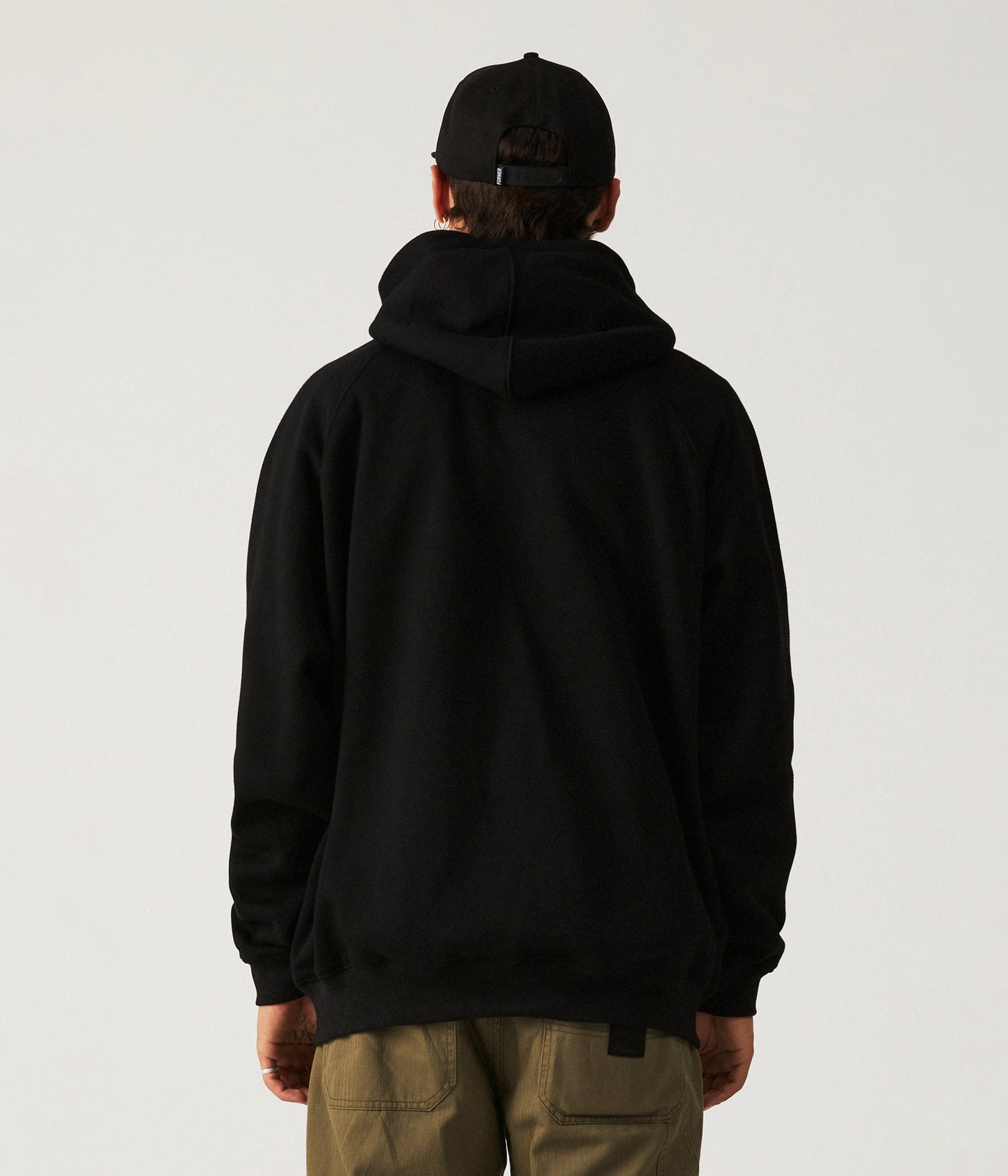 CRUX ZIP HOOD // BLACK