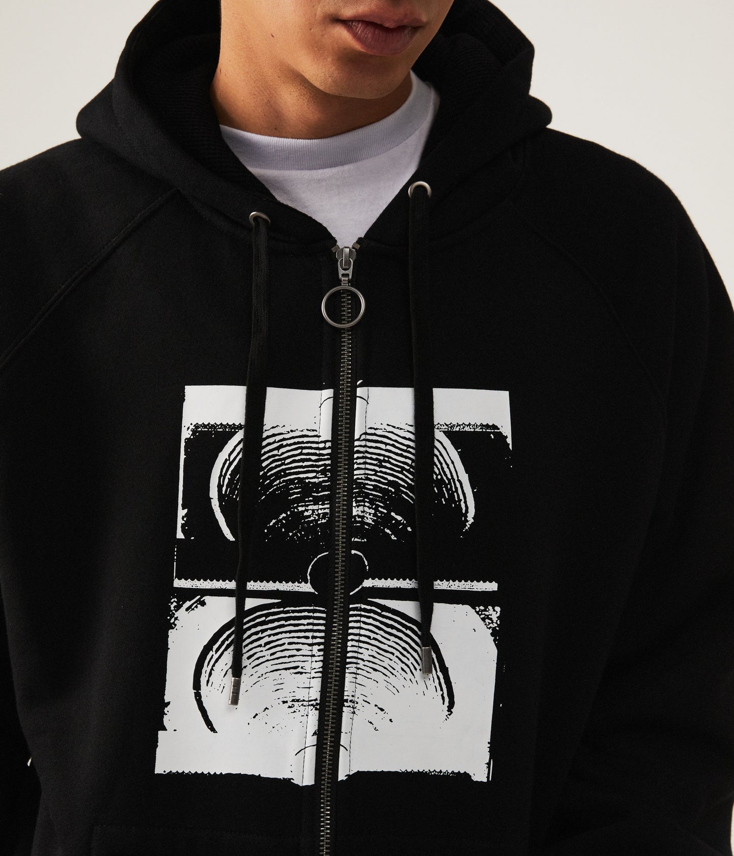 CRUX ZIP HOOD // BLACK