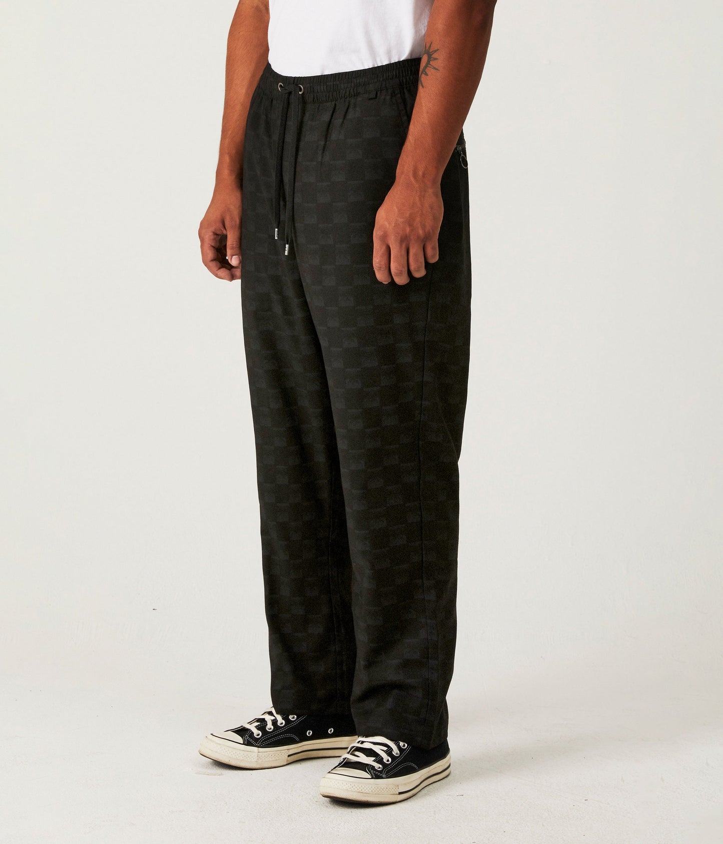 PRAYER PANT // BLACK CRUX CHECK