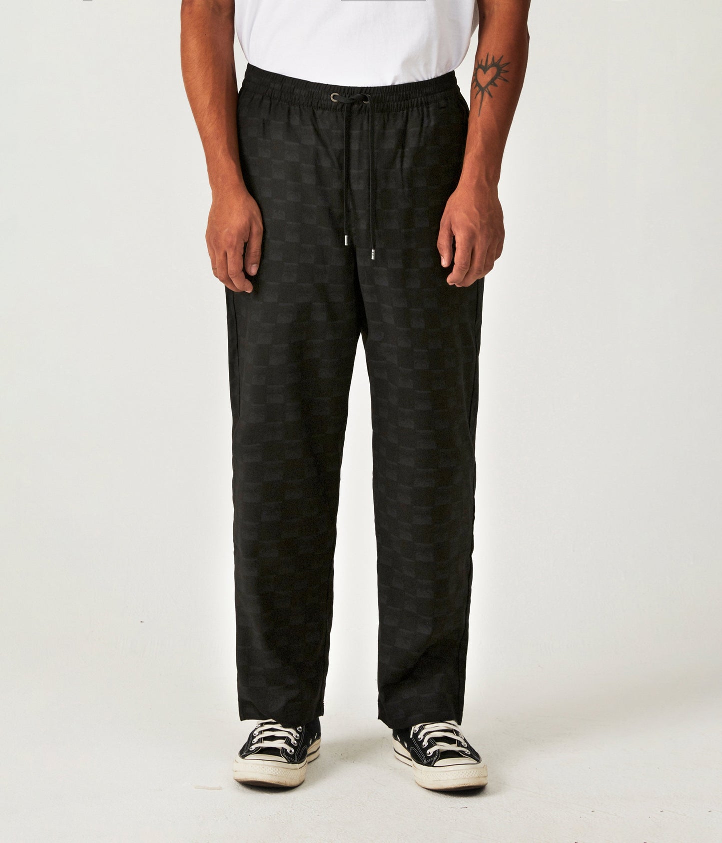 PRAYER PANT // BLACK CRUX CHECK