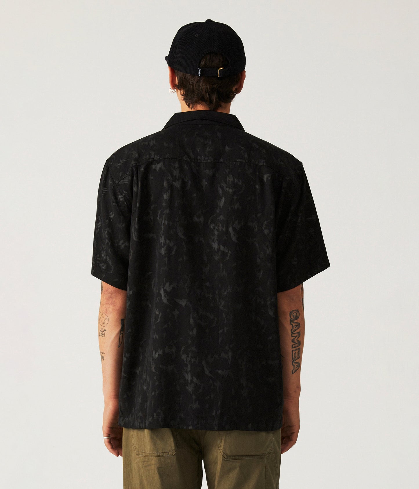 MARILYN DIFFUSE SS SHIRT // BLACK