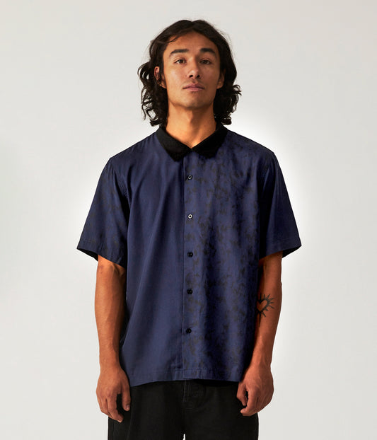 MARILYN DIFFUSE SS SHIRT // MIDNIGHT