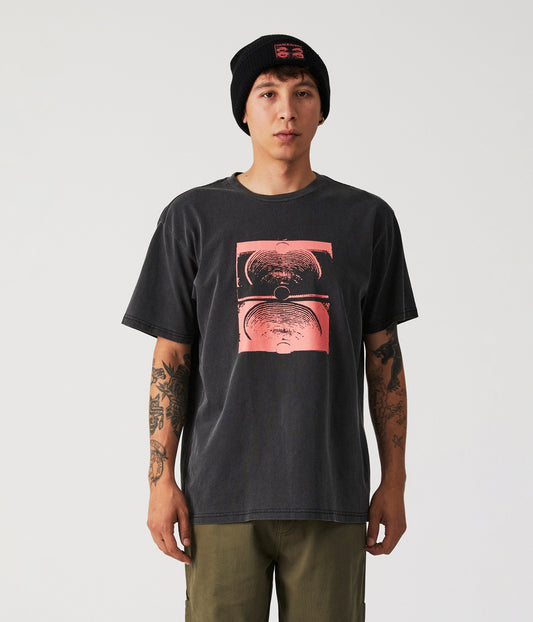 CRUX T-SHIRT // WASHED BLACK