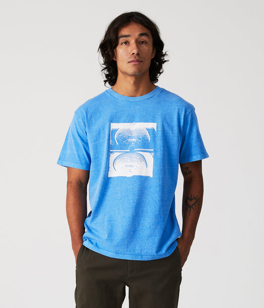 CRUX T-SHIRT // PALE BLUE