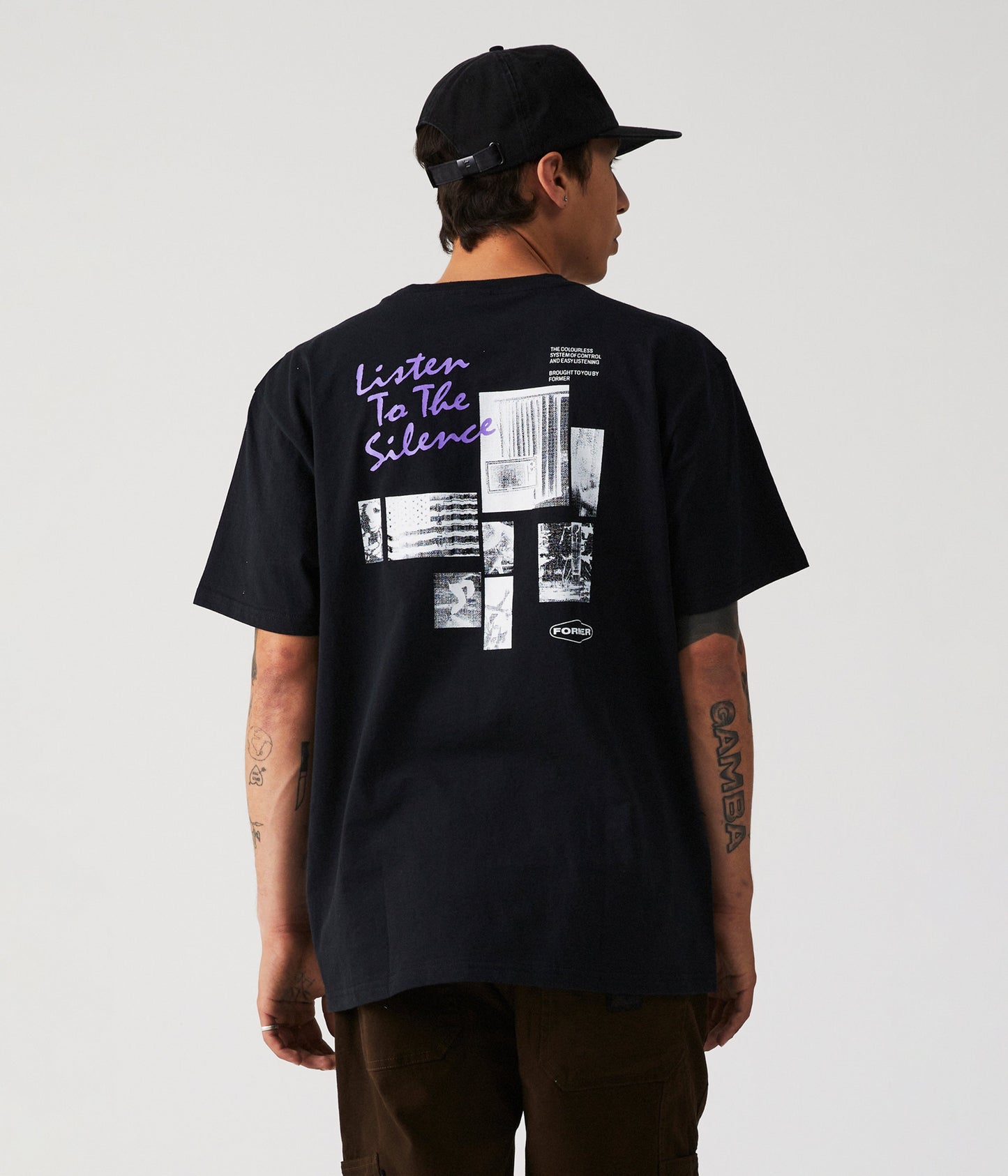 SILENCE T-SHIRT // BLACK