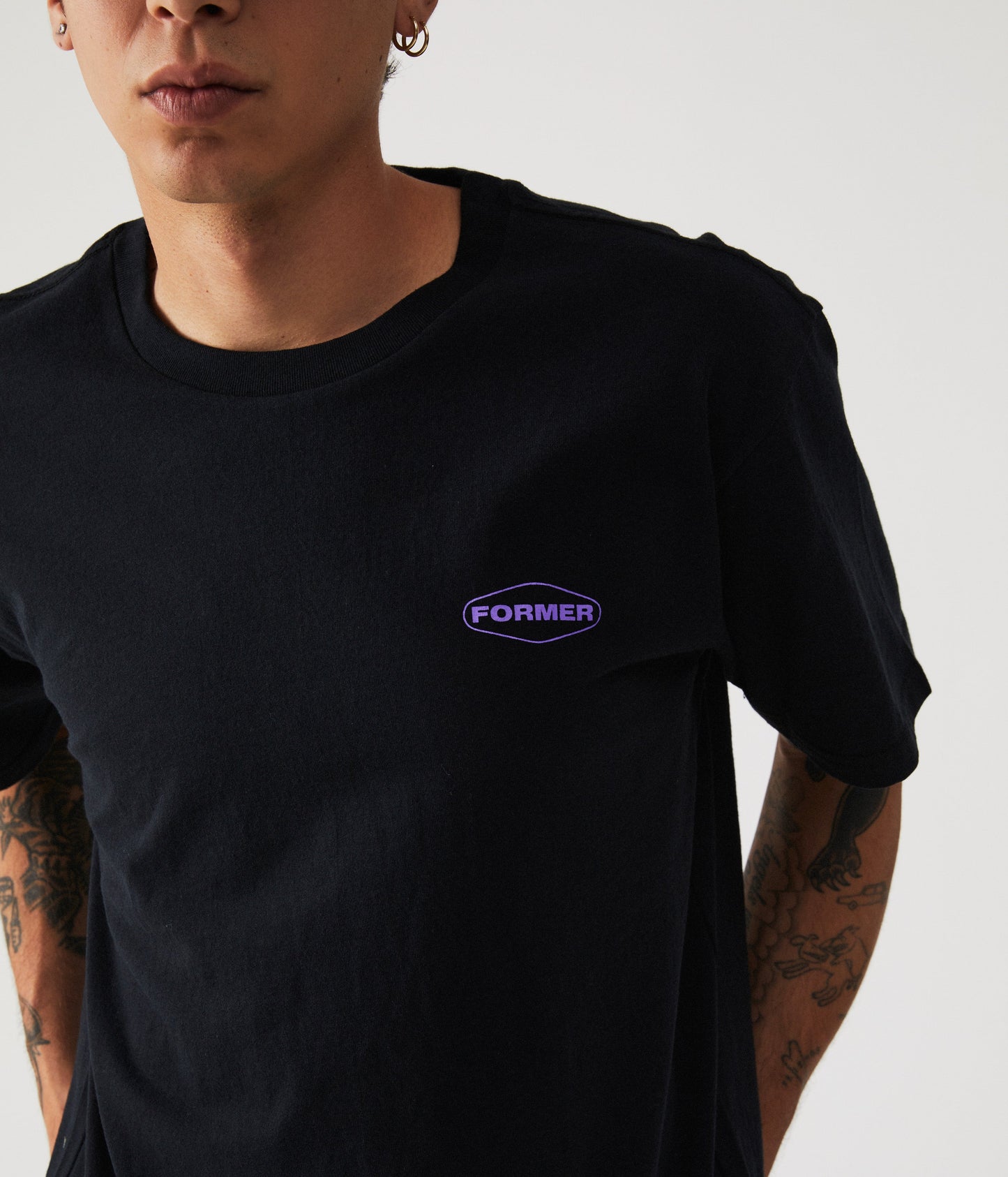 SILENCE T-SHIRT // BLACK