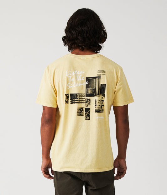 SILENCE T-SHIRT // FLAX