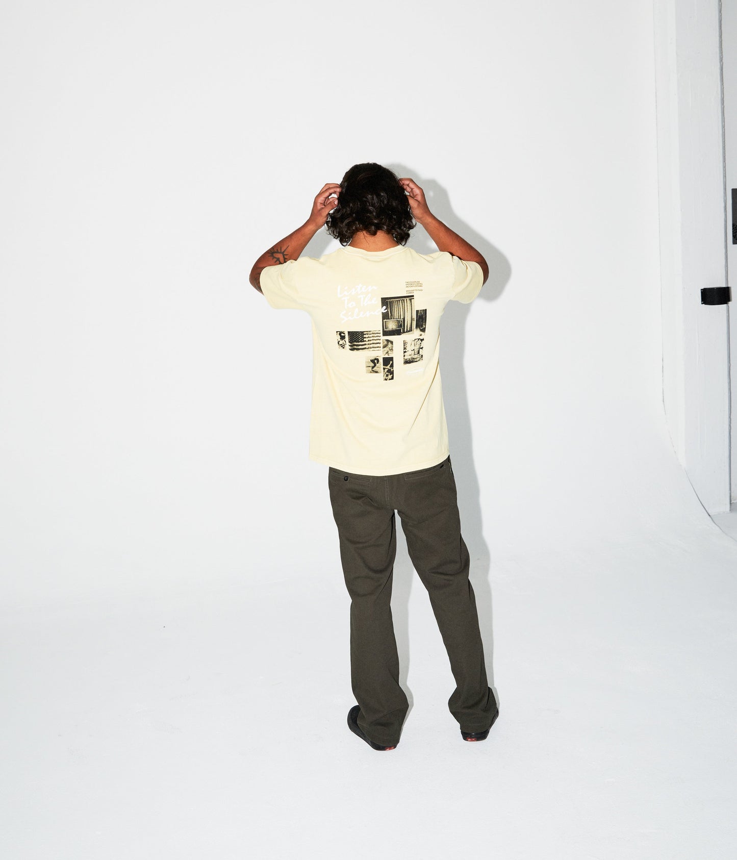 SILENCE T-SHIRT // FLAX