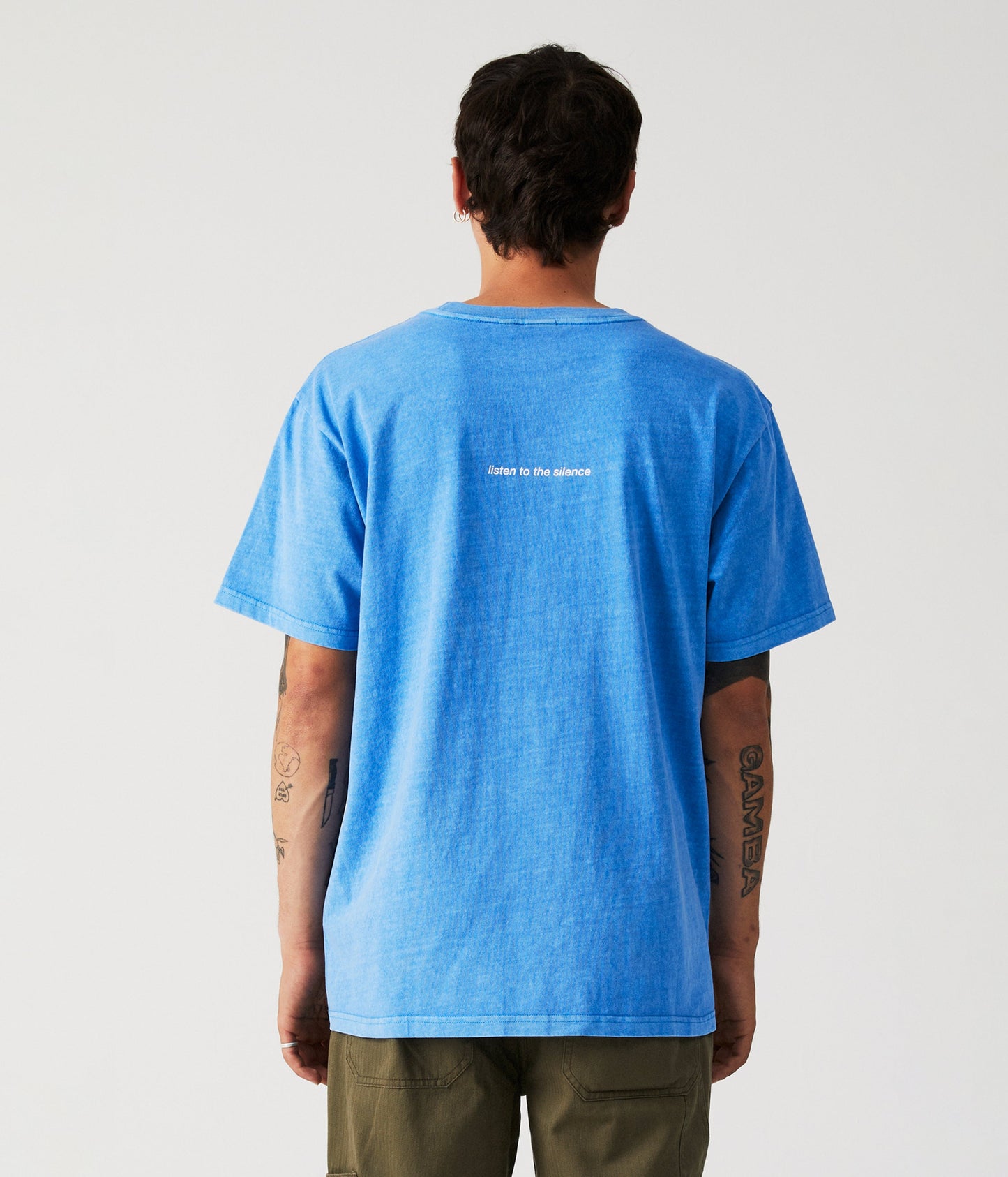 VIRTUOUS T-SHIRT // PALE BLUE