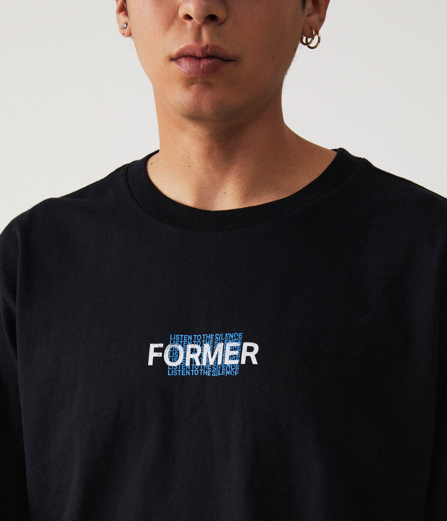 COMPLEXION LS T-SHIRT // BLACK