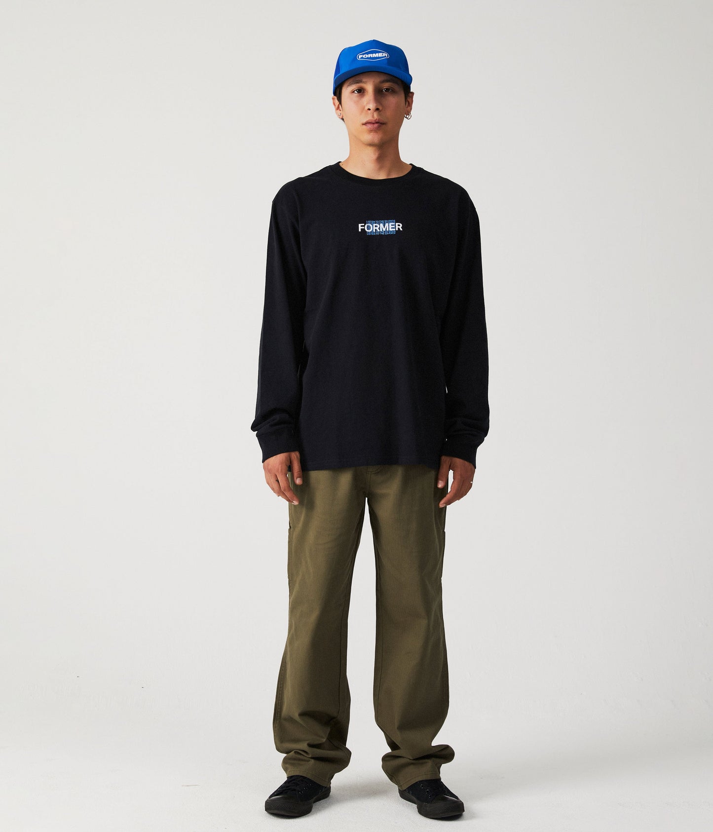 COMPLEXION LS T-SHIRT // BLACK