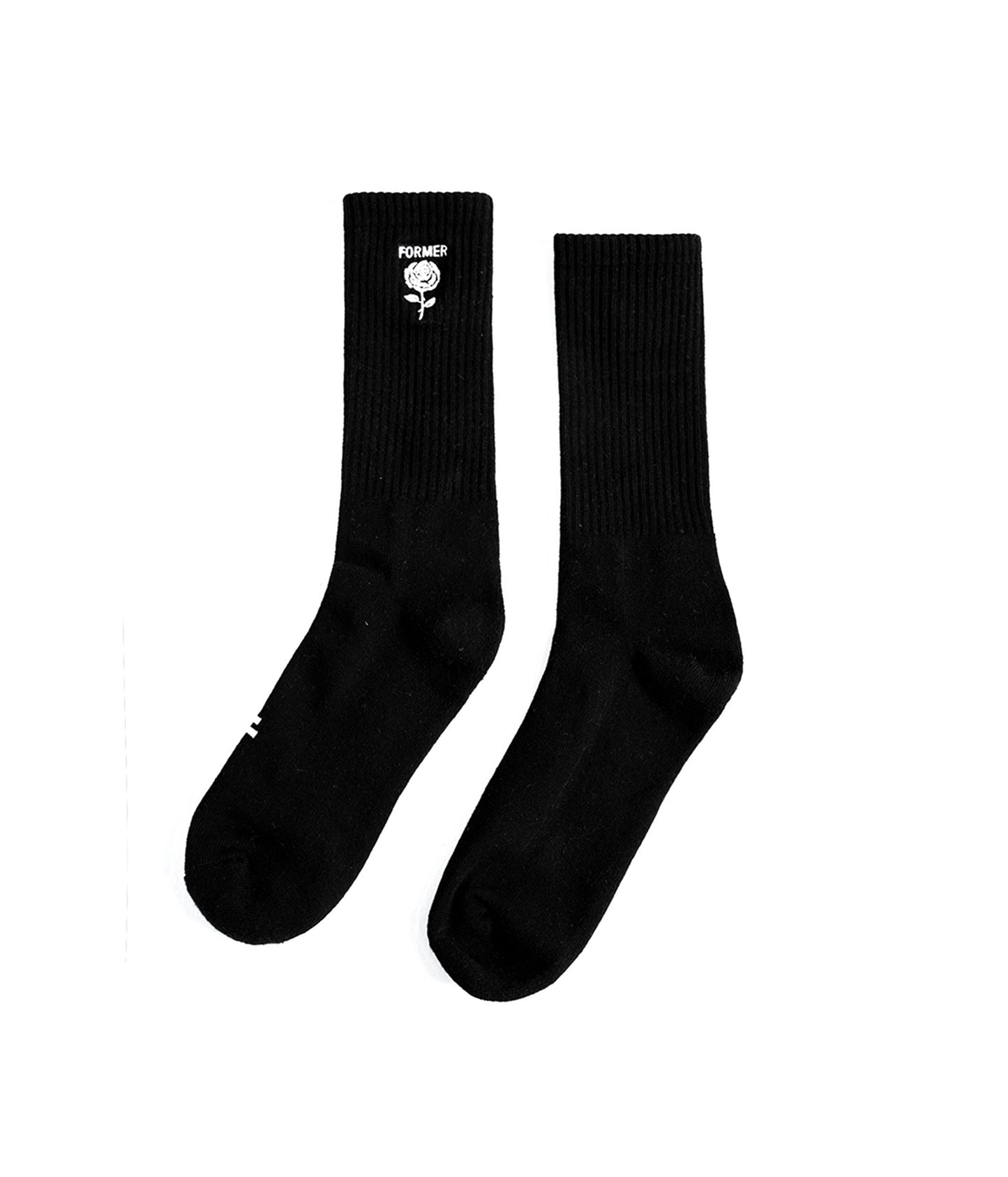 ROSE SOCK // BLACK