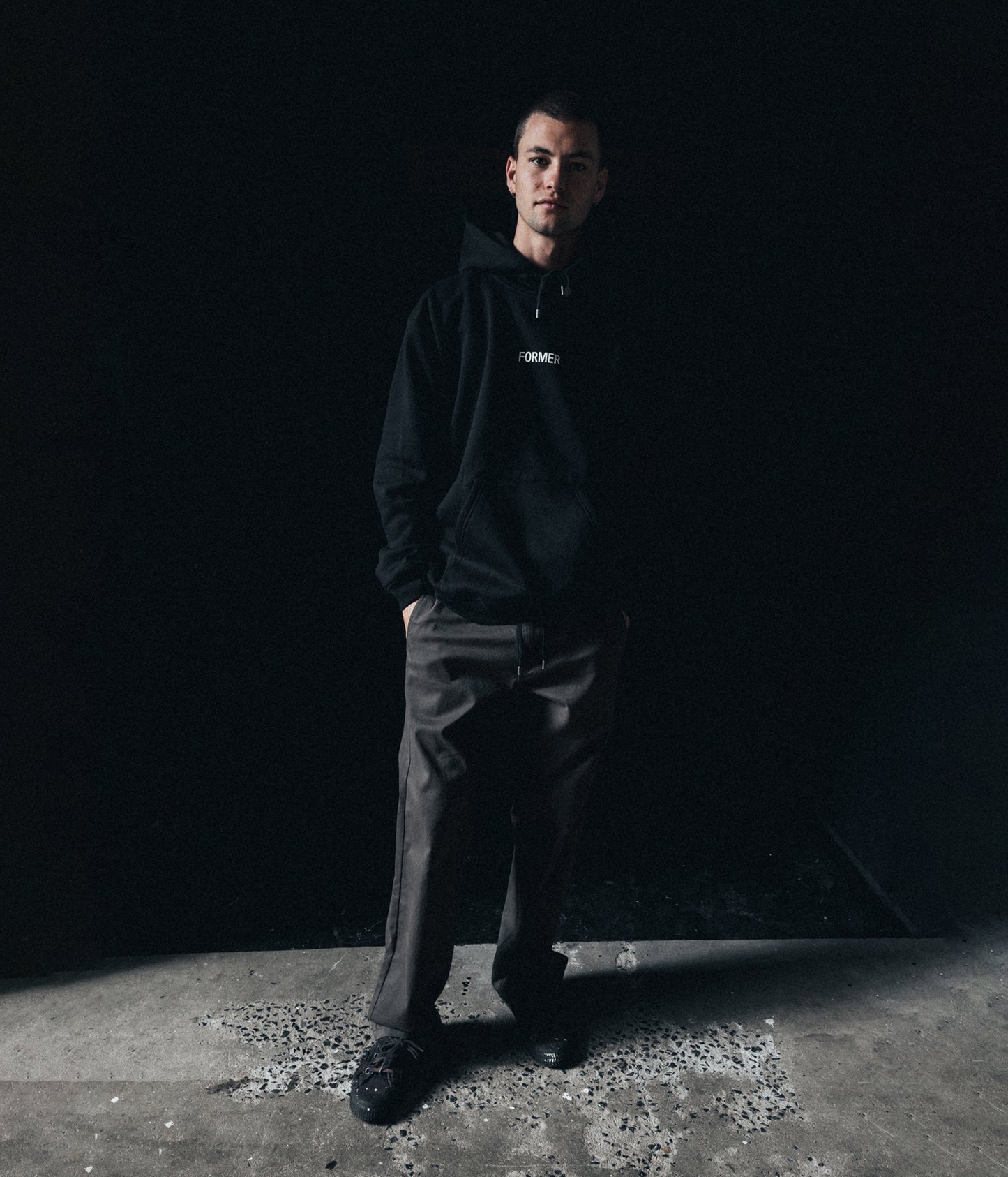 LEGACY HOOD // BLACK