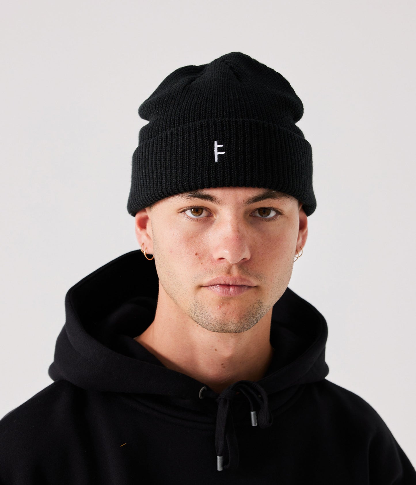 FRANCHISE BEANIE // BLACK