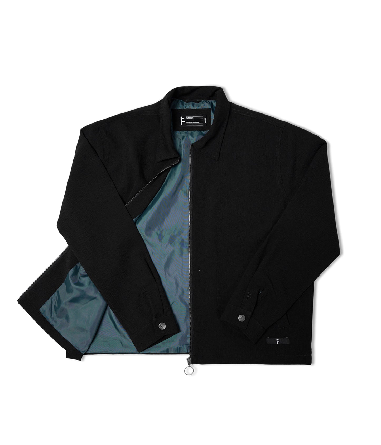 DELICATE CAGE JACKET // BLACK