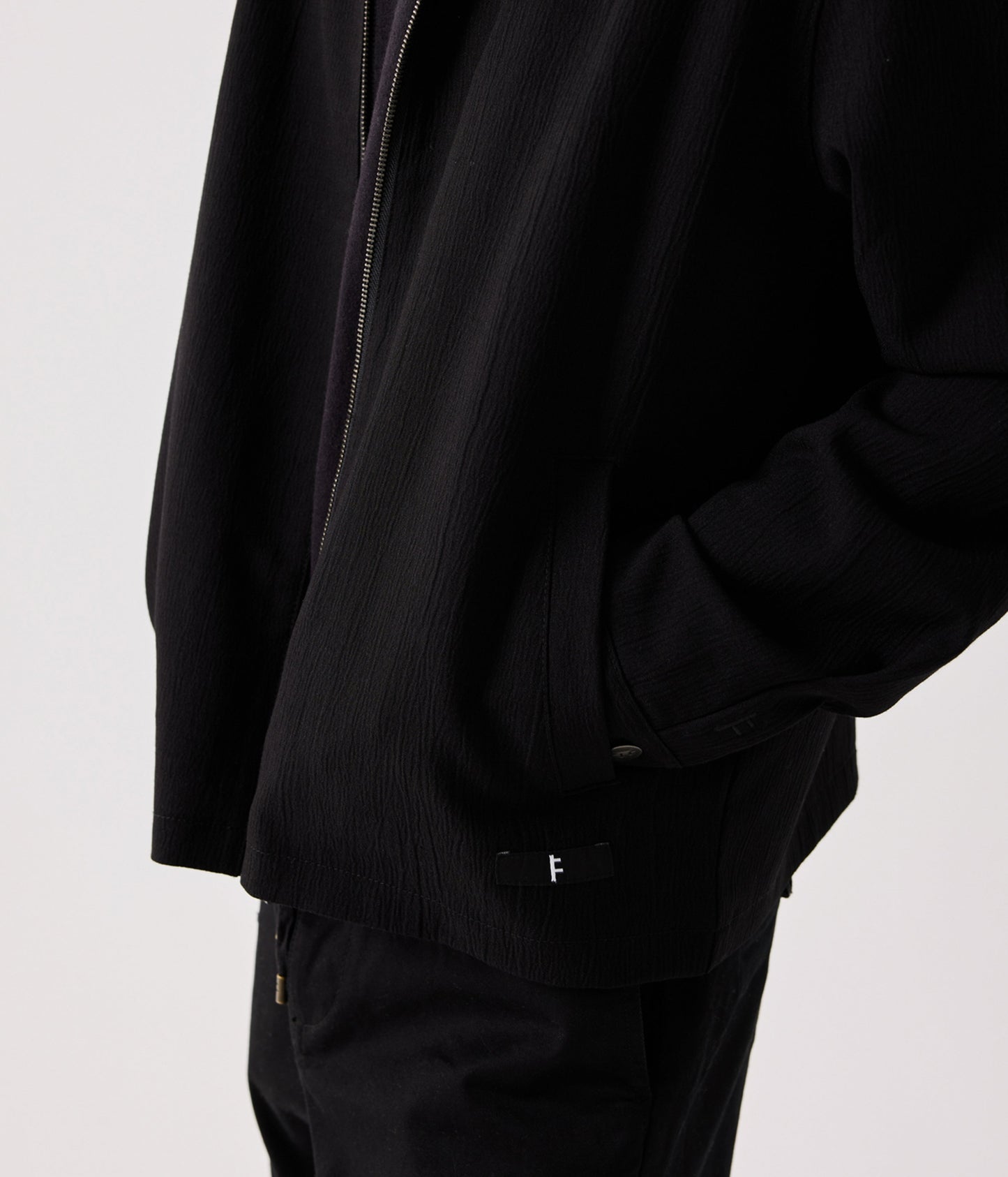 DELICATE CAGE JACKET // BLACK