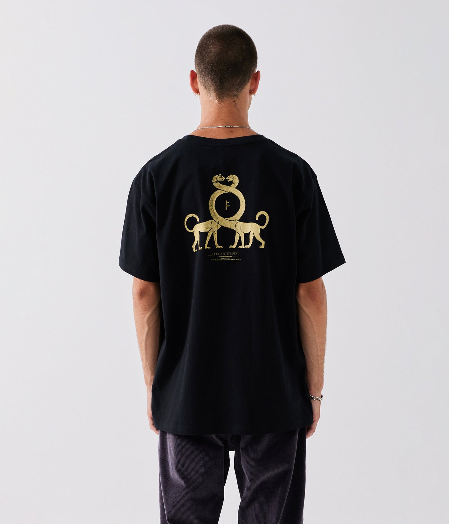 CONFORMATION T-SHIRT // BLACK