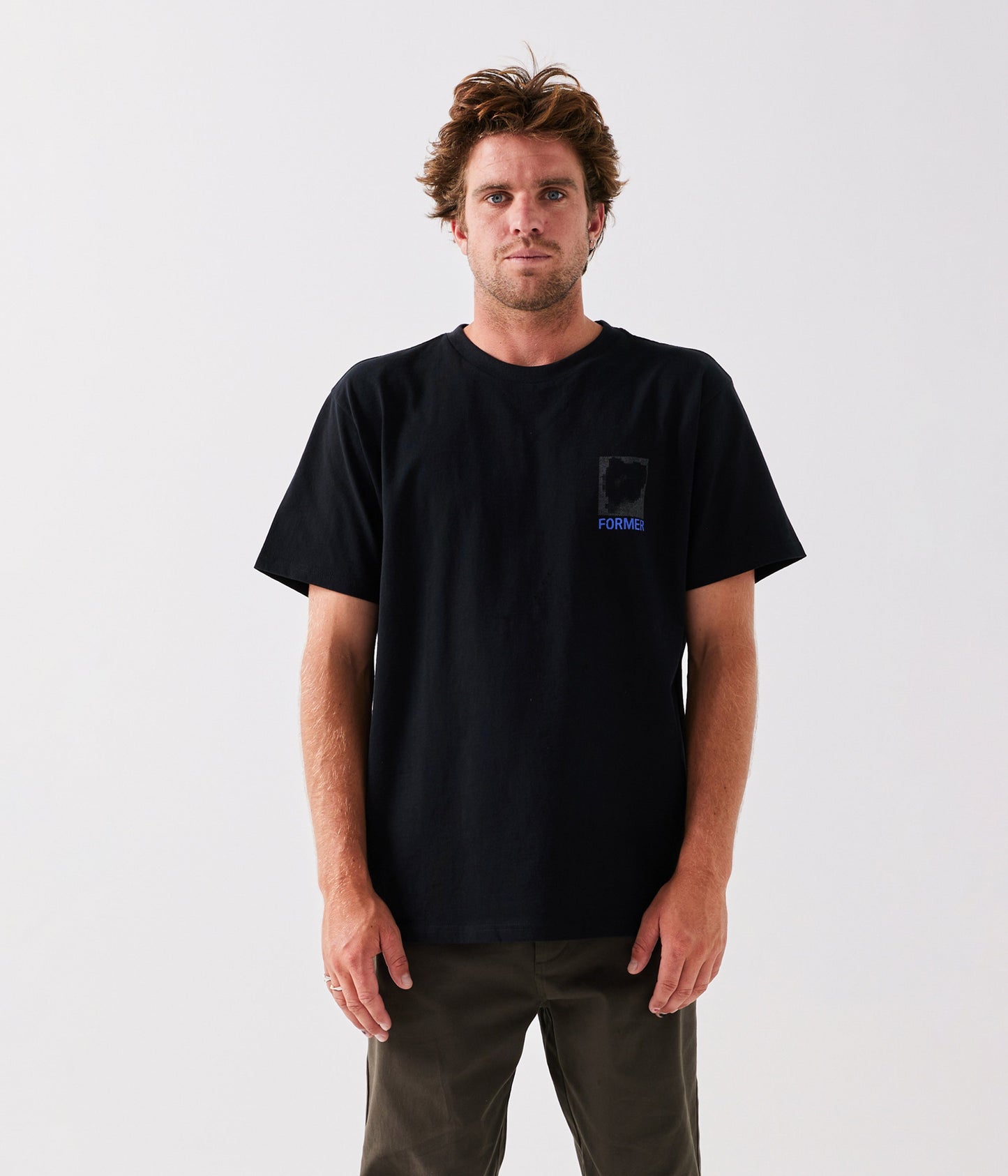 EXCAVATION T-SHIRT // BLACK