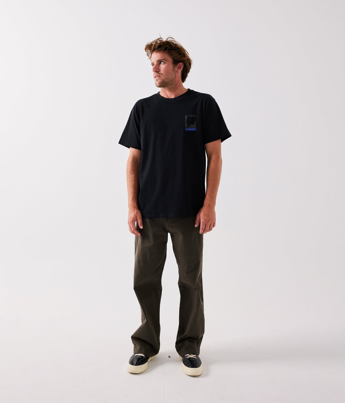 EXCAVATION T-SHIRT // BLACK
