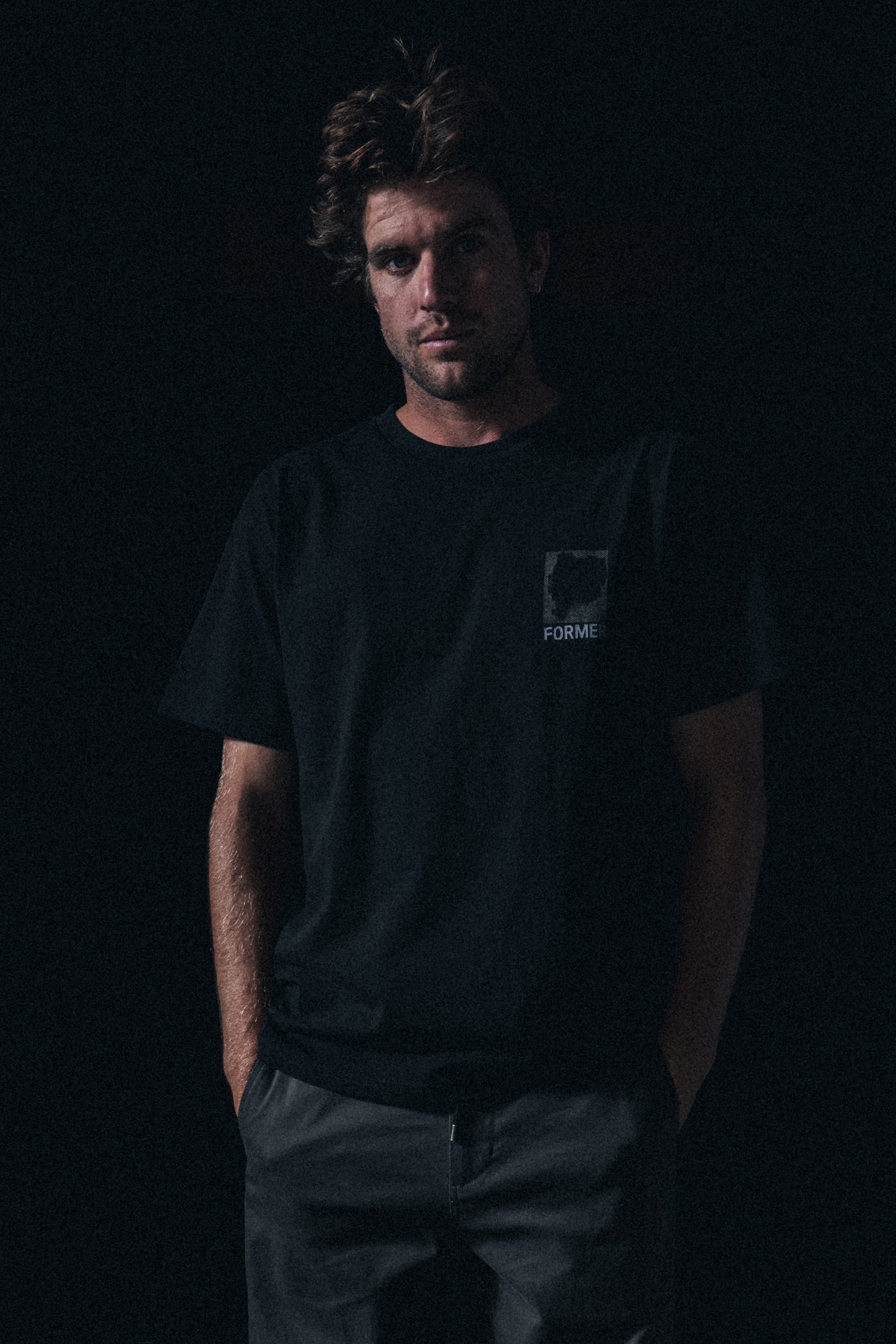 EXCAVATION T-SHIRT // BLACK