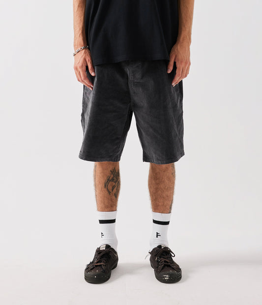 DISTEND CORD WORK SHORT // PEPPER