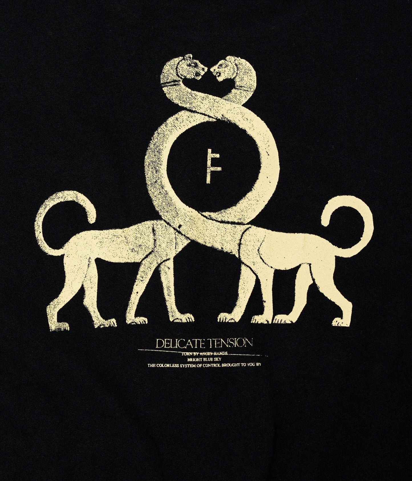 CONFORMATION T-SHIRT // BLACK