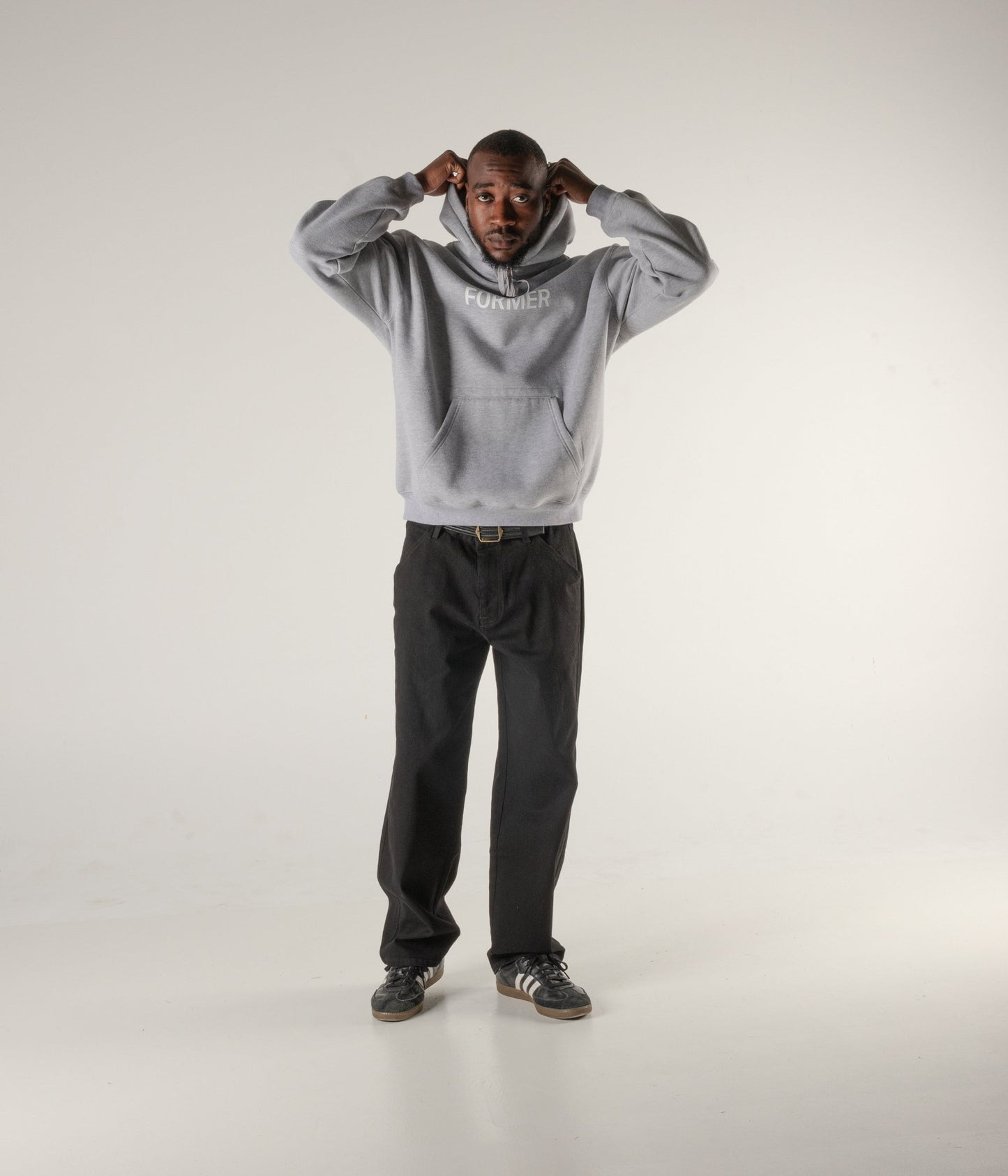LEGACY HOOD // GREY MARLE