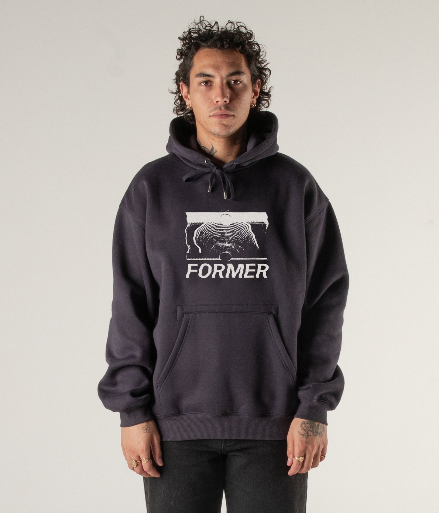 FRACTIONAL HOOD // NAVY