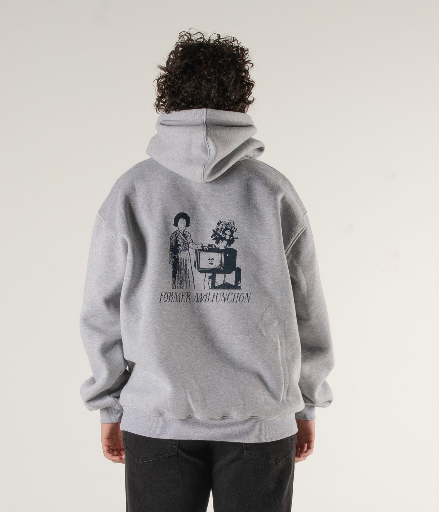 INDULGENCE HOOD // GREY MARLE