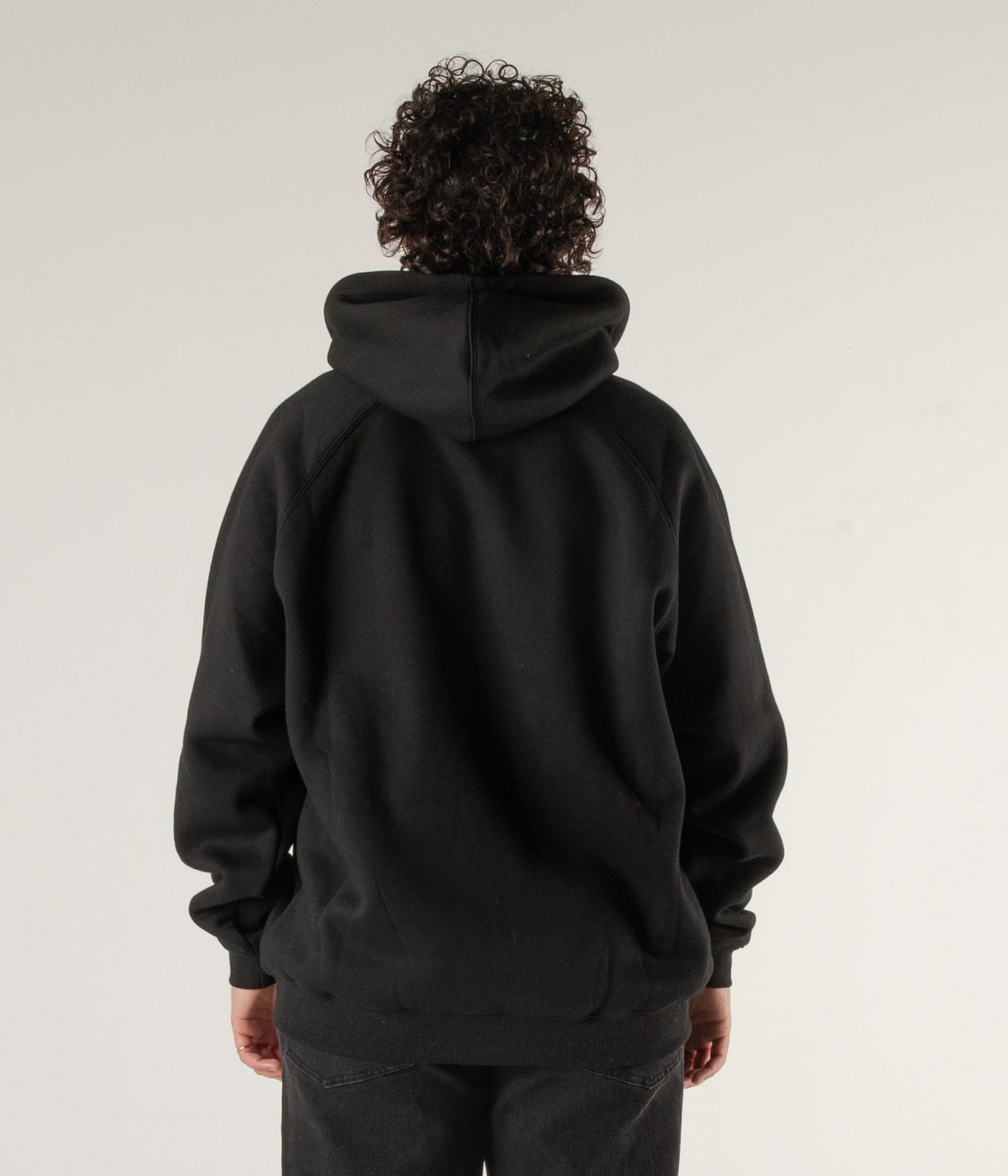TANTRUM ZIP HOOD // BLACK