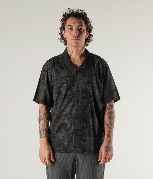 MARILYN NOISE SS SHIRT // BLACK