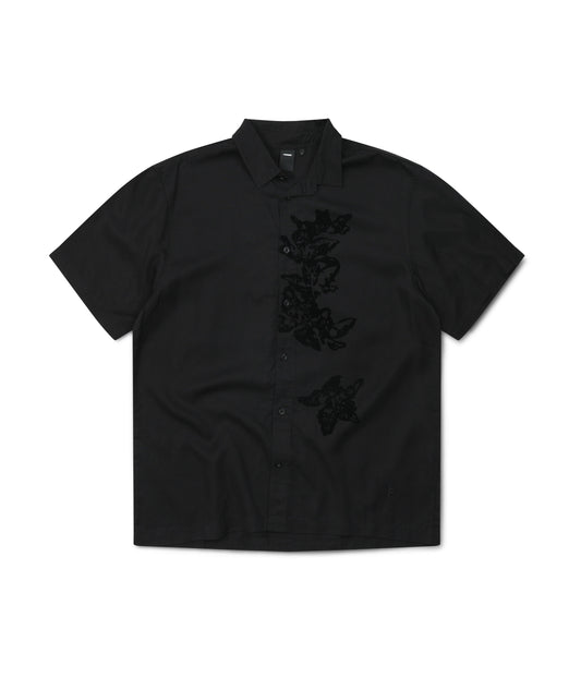VIVIAN LILY SS SHIRT // BLACK