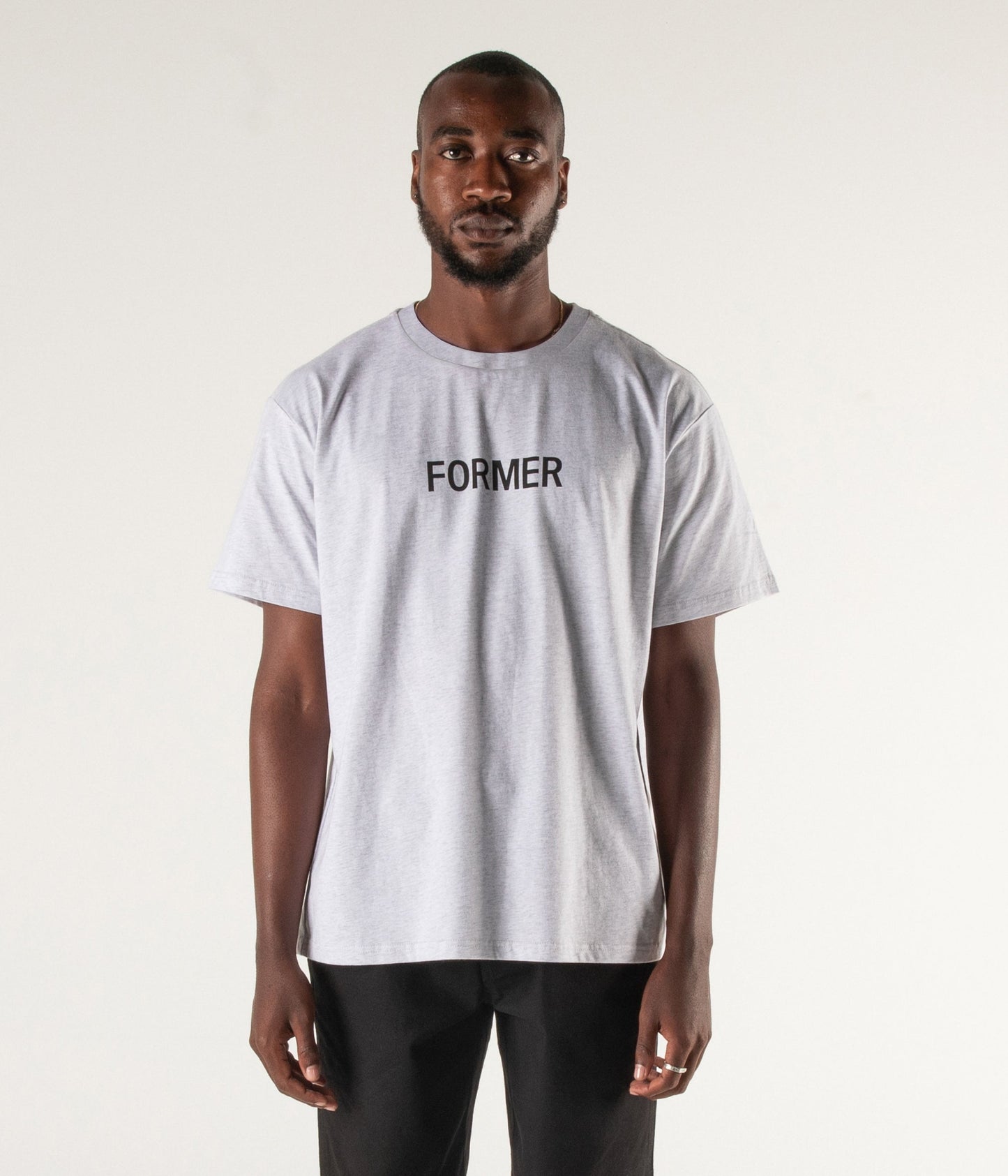 LEGACY T-SHIRT // GREY MARLE