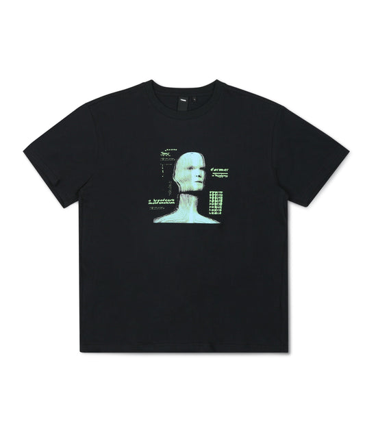 EXTERNAL T-SHIRT // BLACK