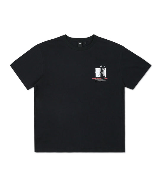 QUANDARY T-SHIRT // BLACK