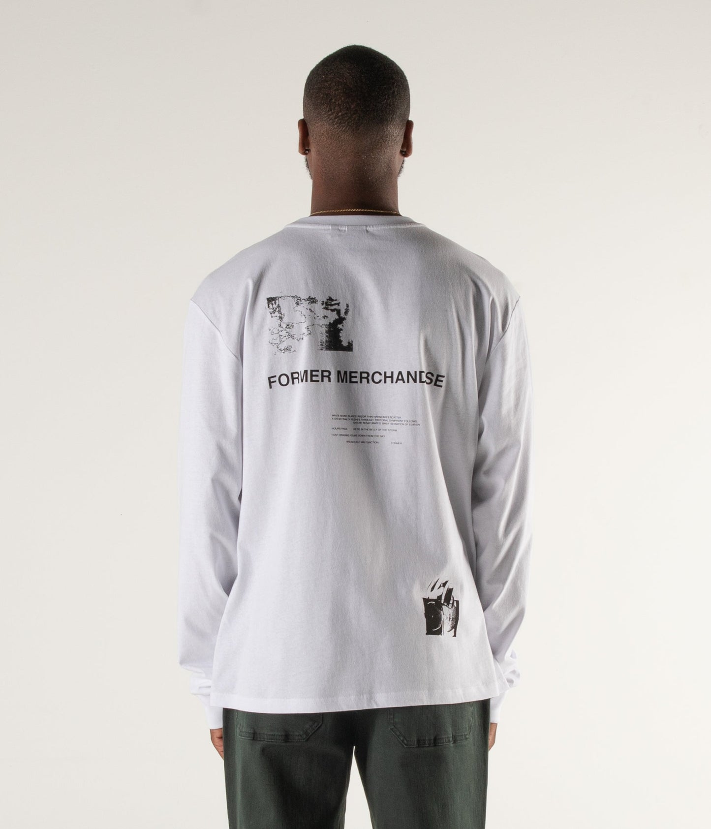 SINCERE LS T-SHIRT // WHITE