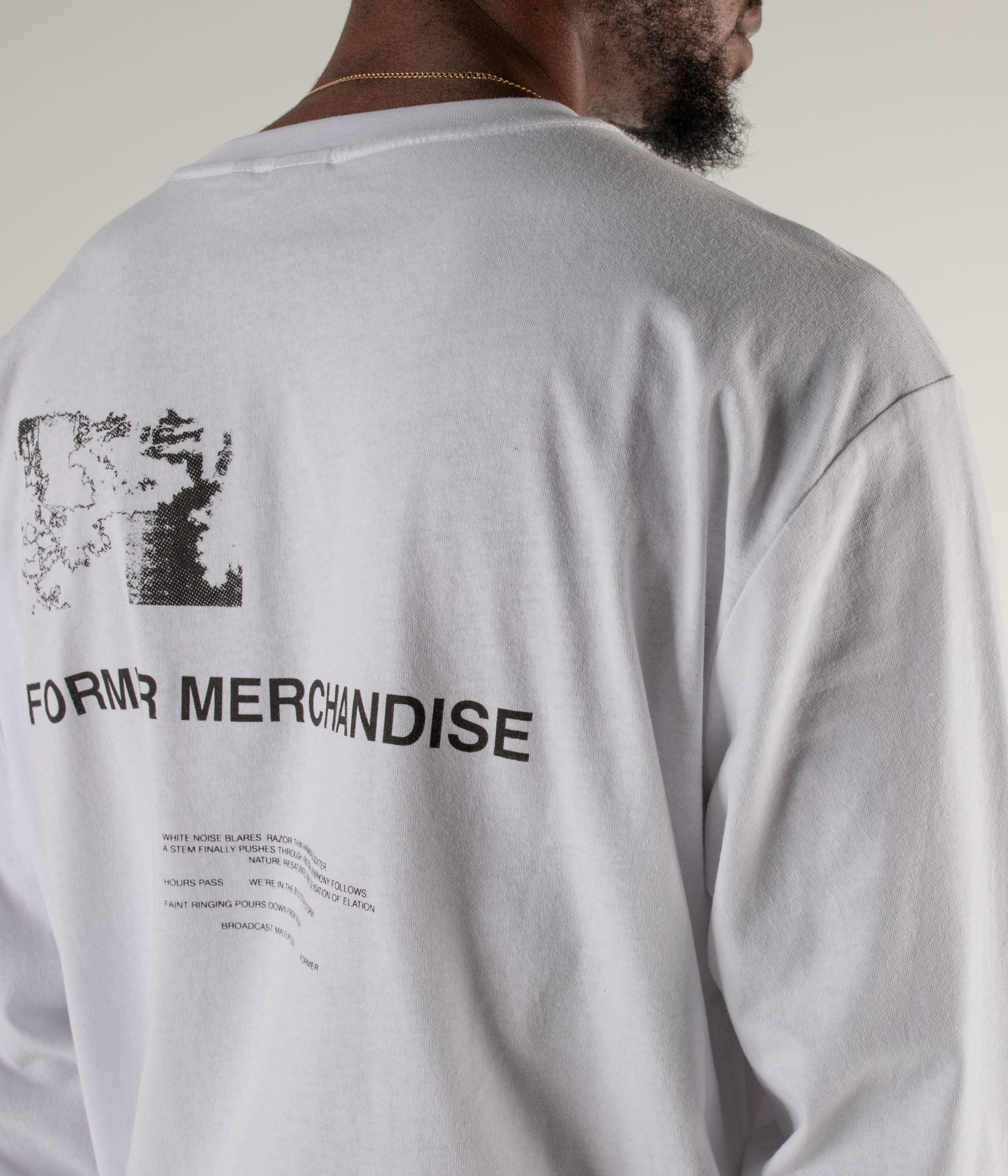 SINCERE LS T-SHIRT // WHITE