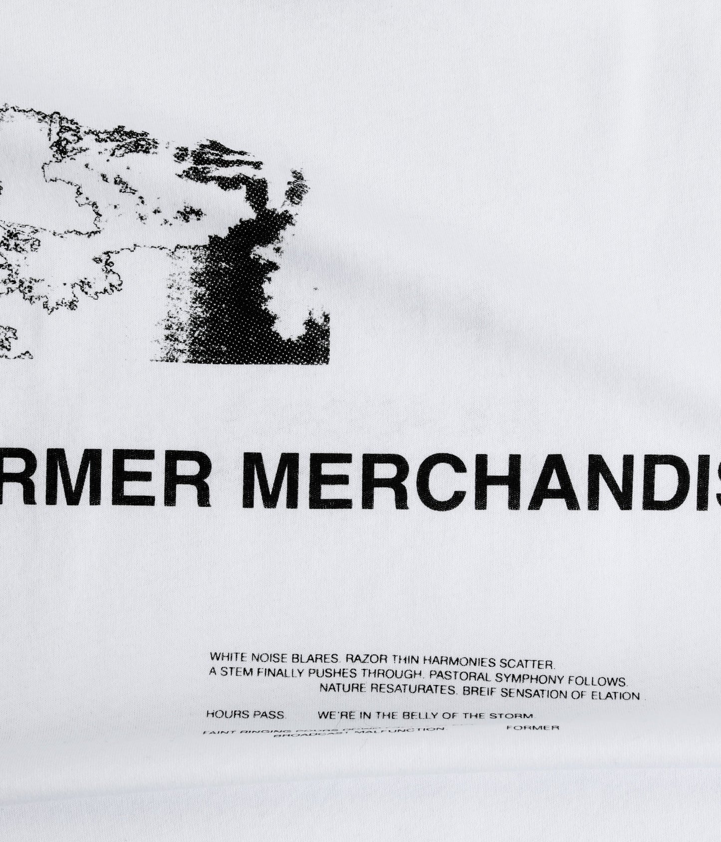 SINCERE LS T-SHIRT // WHITE
