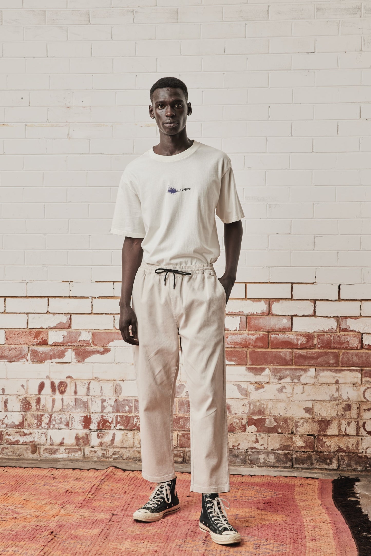 PRAYER PANT // CREME