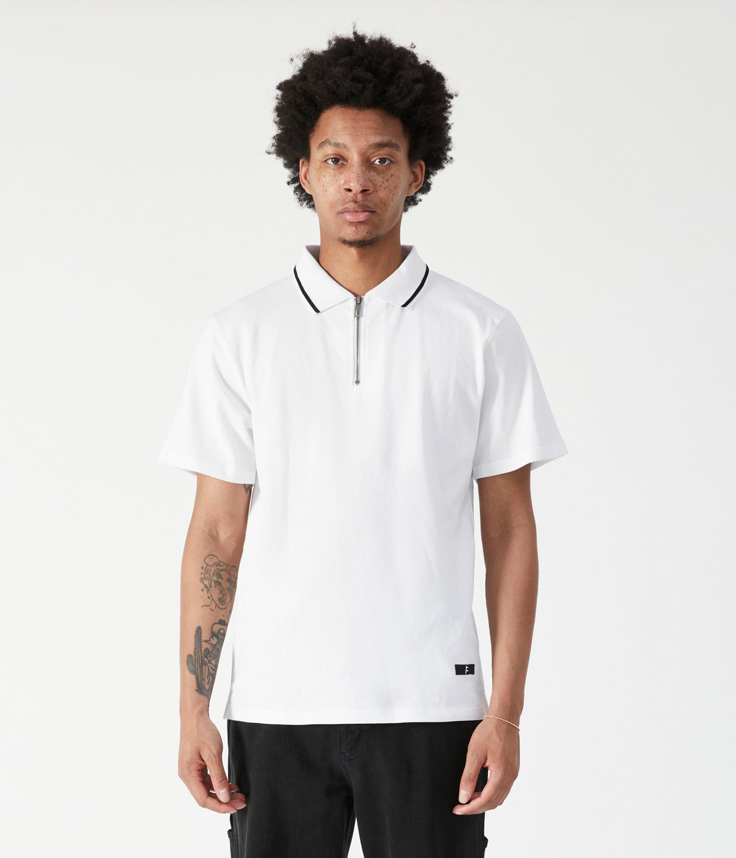 UNIFORM SS POLO // WHITE