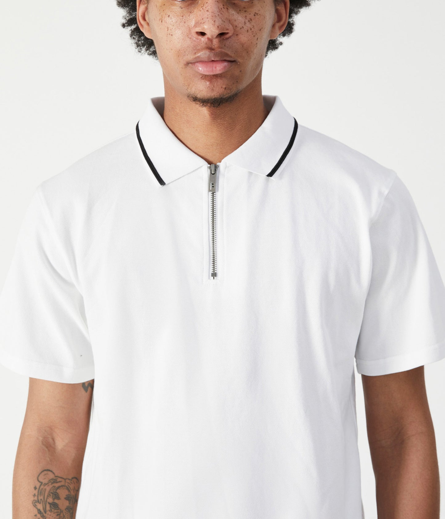 UNIFORM SS POLO // WHITE