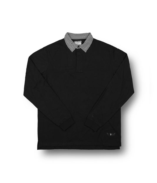 VT RUGBY LS POLO // BLACK
