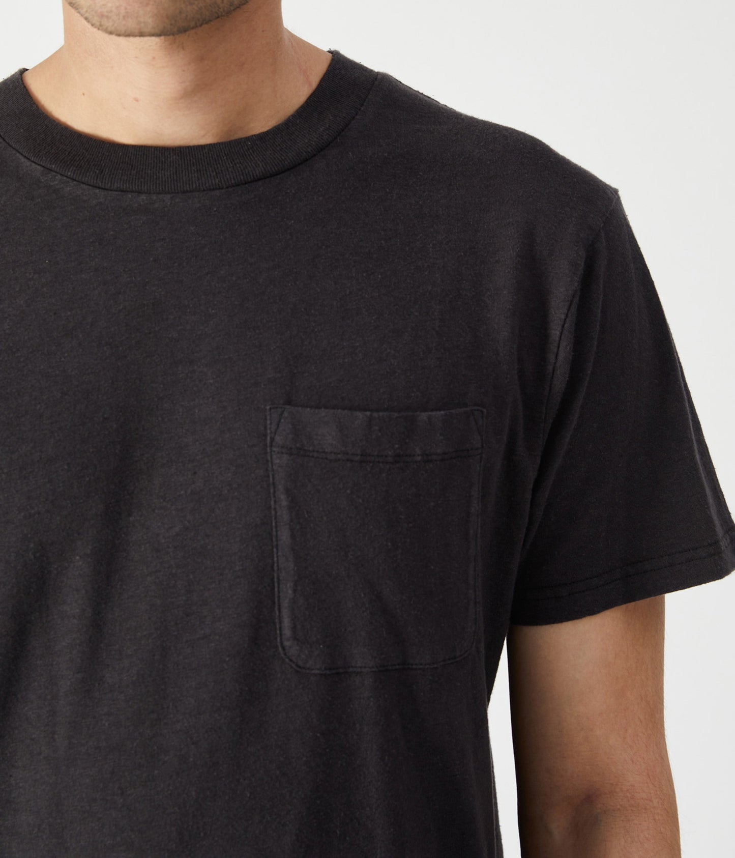 FRANCHISE POCKET T-SHIRT // BLACK
