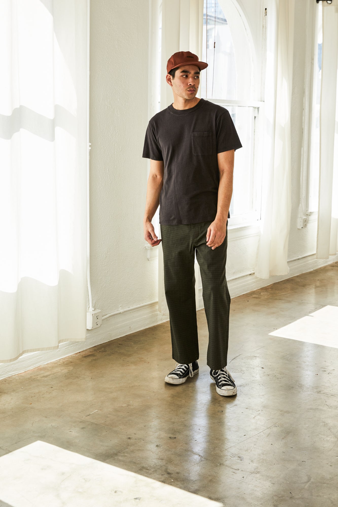 FRANCHISE POCKET T-SHIRT // BLACK