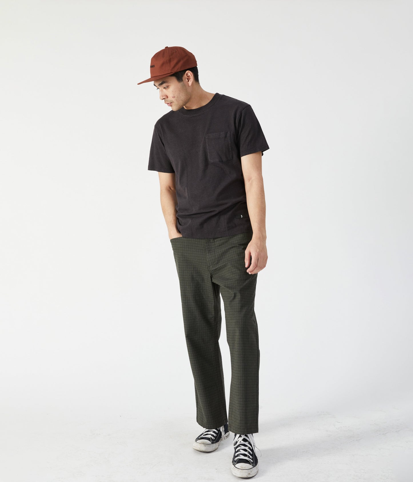 FRANCHISE POCKET T-SHIRT // BLACK