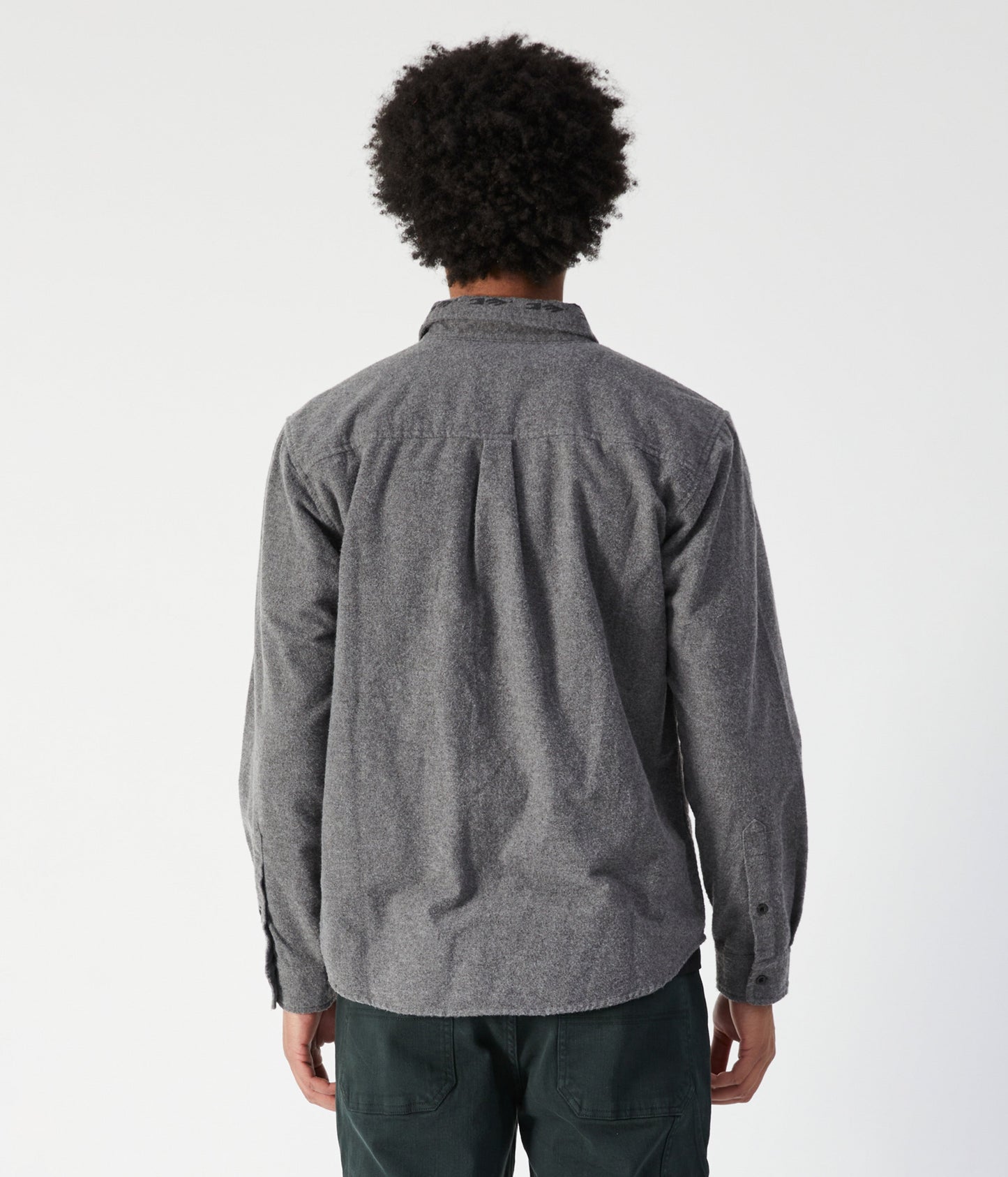 VIVIAN ALL PURPOSE LS SHIRT // GREY HEATHER