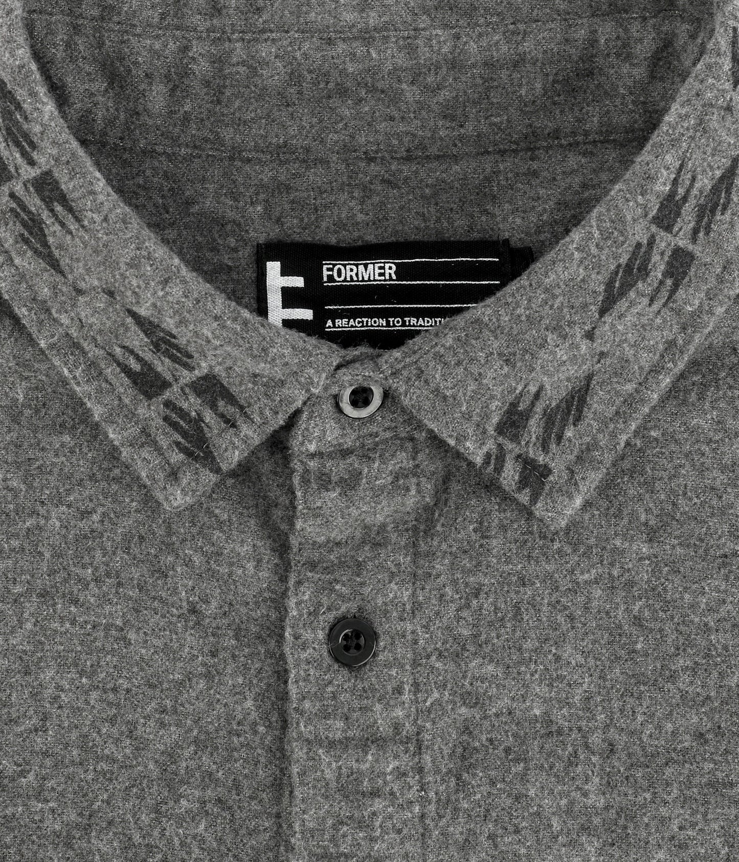 VIVIAN ALL PURPOSE LS SHIRT // GREY HEATHER
