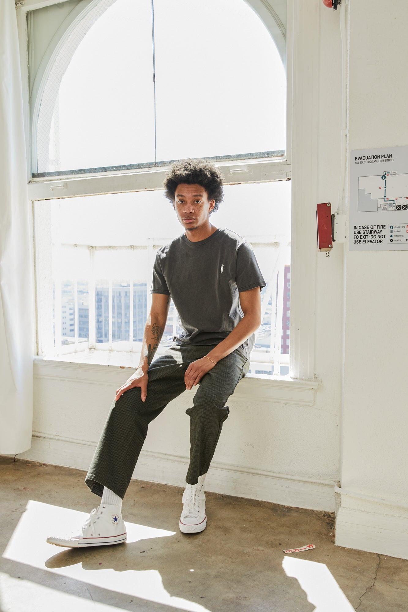 ALL PURPOSE T-SHIRT // WASHED BLACK